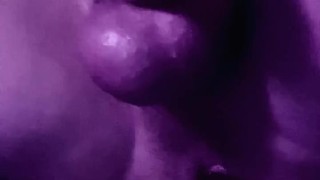 milking prostate and cum all the way