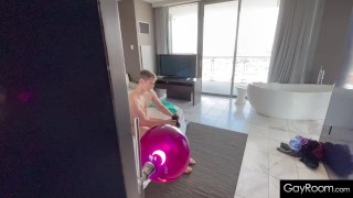 Sage Roux Gets Tight Ass Railed In Fishnet Suit