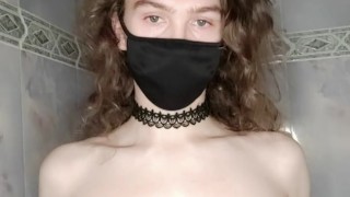 Oiled Femboy Jerking Off for You | Ashley Lust