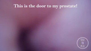 FISRT EVER POV CUMSHOT FROM INSIDE THE PROSTATE - Preview