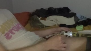 Getting naked & jerking off