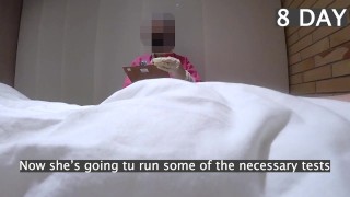 DAY 8: The two nurses almost fought over my dick in hospital