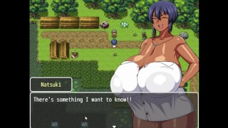 Tanned Girl Natsuki (Hentai Game) Ep. 2 - A man crazy about my breasts tries to take off my clothes