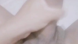 Masturbation in the bathroom