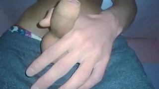 Beautiful hot sexy boy masturbating and cumming