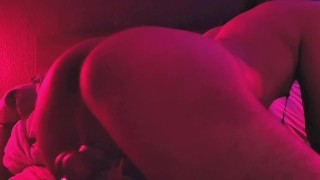 Pretty ass boy shows off hole and caged cock - TEASER