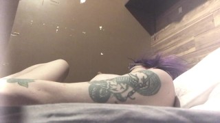 different angles of me playing with myself 💜