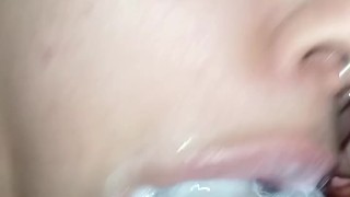 pov creampie asmr,pov licking cum🍆🥛🥛🫦💦🤤🥛🥛🥛🥛🥛🥛