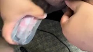 Watch Me Stroke, Edge and Blow A Huge Load of Cum!