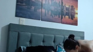 I encourage my girlfriend to have an orgasm in the middle of the night