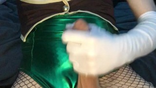 Venti Cosplayer Jerks Off And Cums