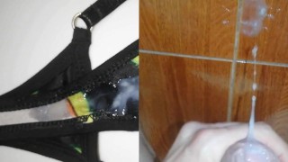 DOS CORRIDAS INTENSAS CON MUCHA LECHE PENE VENOZO