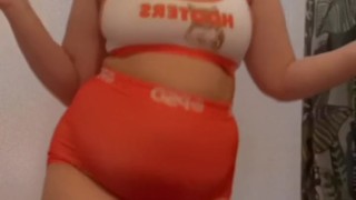 Thicc Hooters Girl Vanilla Faith