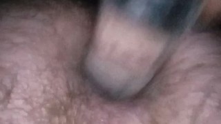 Clear dildo