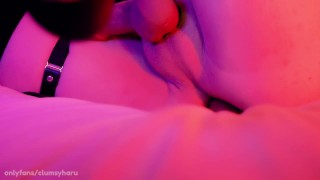 Punk Femboy Dirty Talks as he Rides You and Cums Twice