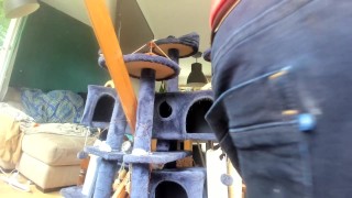 being naughty on webcam