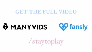 POV of your Dick inside my loose Ass - Preview