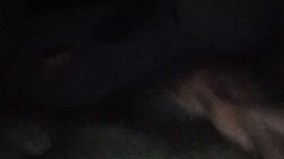 * UNCUT COCK *Rubbing precum all over balls