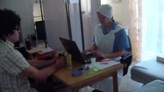 A nurse conducts a sexual examination - part 1