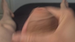 5 minute long masturbation and cumshot