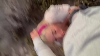 RUBIA FOLLANDO EN PLAYA CHILENA.