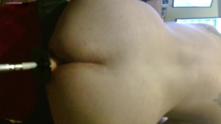 new toy and some butt fucking