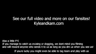 Chav boys caught car dogging in local park