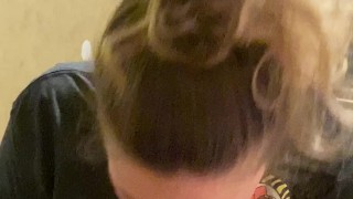 Trying to get him rock hard to destroy my pussy