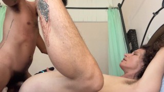Hairy Couple Fuck in Missionary Both Cum Deliciously😋 Cumshot on Belly MR & DJ Randomshuffle Make ❤