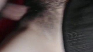 FAST CUM ON HAIRY PUSSY