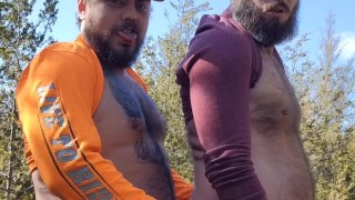 Risky field frottage