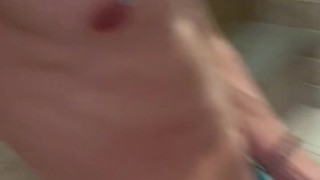 Hot guy cums and gets CAUGHT🍆