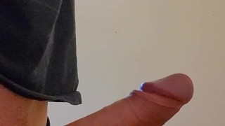 Hands Free Twink Leaking Cum