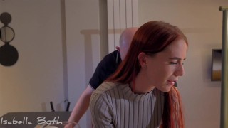 Anal aperitif - Redhead girlfriend wants ass fucked after work - Part 1
