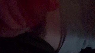 Quietly rubbing one out while everyone's asleep