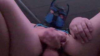 Puppy Rides Chance and Eats his Cum
