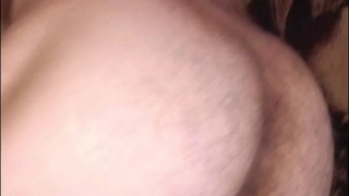 showing my hairy ass