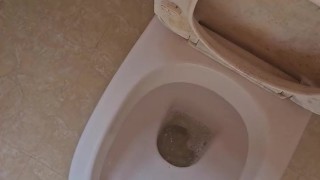 Black asian guy pee