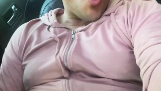 Had to Pull Over and Play with this big Cock