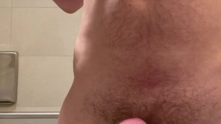 Jerking off at work - sweet release!