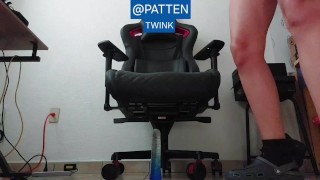 Femboy gamer riding: short compilation trailer