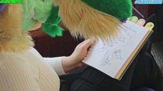 Getting My Cocked Milked By Therapist With Big Tits And Fat Ass RAW!! [Furry/Mursuit Porn]