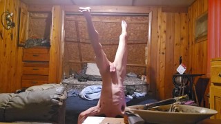 Naked yoga with taterbaked 😈