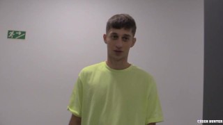 CZECH HUNTER - Pizza Delivery Guy Gets Offered A Shower, Then Gets Spit Roasted For A Tip