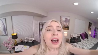 FuckPassVR - Lexi Lore fulfills your wildest VR fantasies with a passionate blowjob and creampie