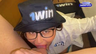 SLOTHY BLOWJOB FROM COLOMBIAN BITCH!