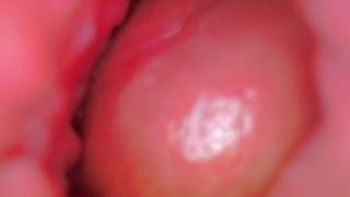 🎬 TRAILER: Endoscope Camera Inside My Pink Pussy Records How He Fills Me With Cum🎥💎 - Real Couple