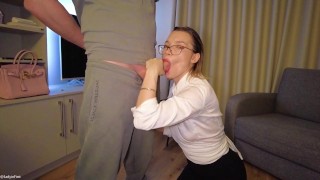 Sloppy BlowJOB. Every dream is a sexy teacher