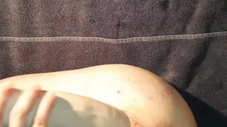 Twink moaning on long dildo anal pleasure..hot anal