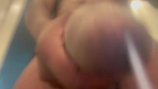 Black Dick Cumshot on the Camera